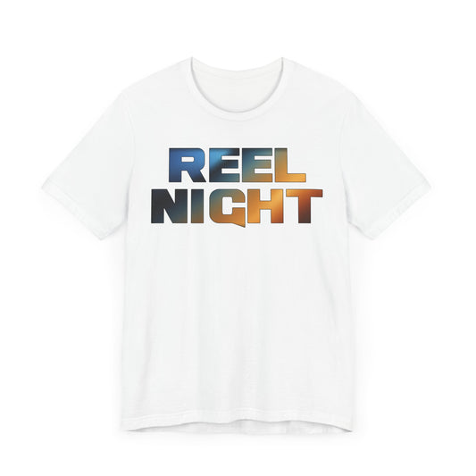 Teal and Orange REEL NIGHT Tee