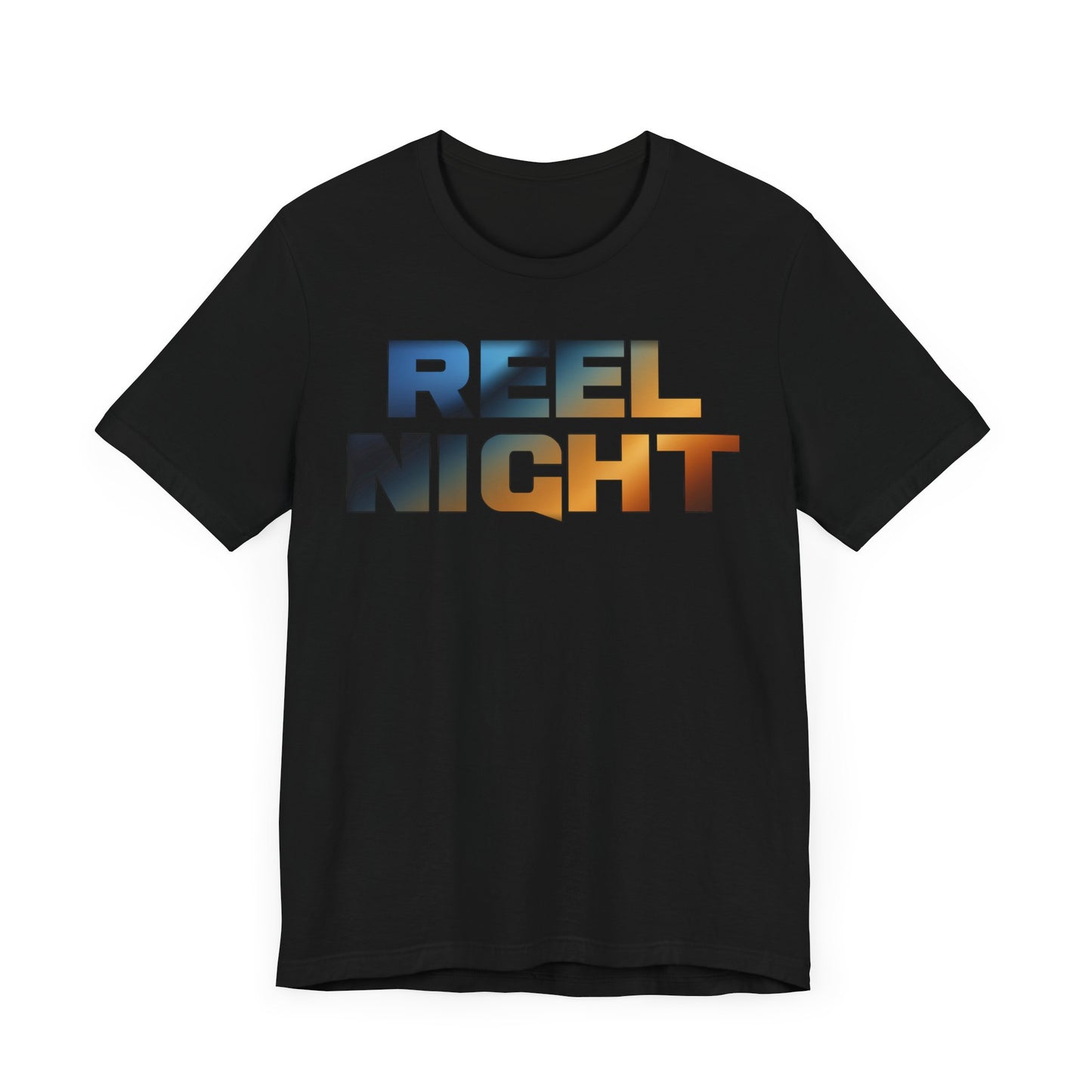 Teal and Orange REEL NIGHT Tee